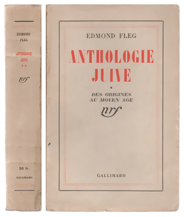 antologie juive des origines au moyen age