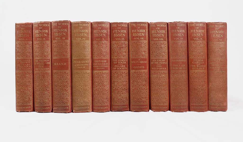 the collected works of henrik ibsen. copyright edition