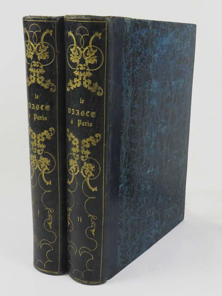 le diable à paris. paris et les parisiens. moeurs et coutumes, caractères et portraits des habitants de paris, tableau complet de leur vie privée, publique, politique, artistique, littéraire, industrielle ...