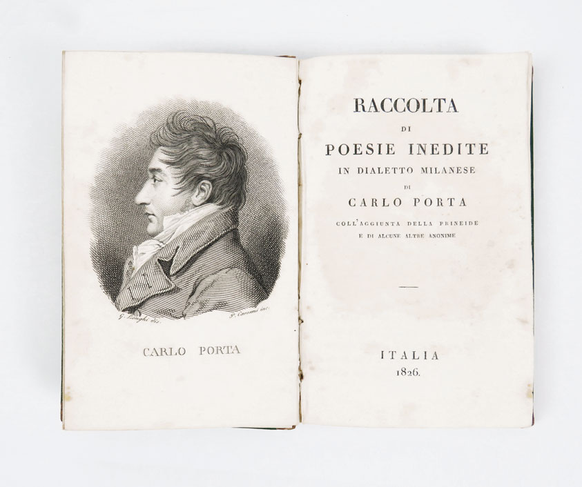 raccolta di poesie inedite in dialetto milanese di carlo porta coll’aggiunta della prineide e di alcune altre anonime [variante i ter]