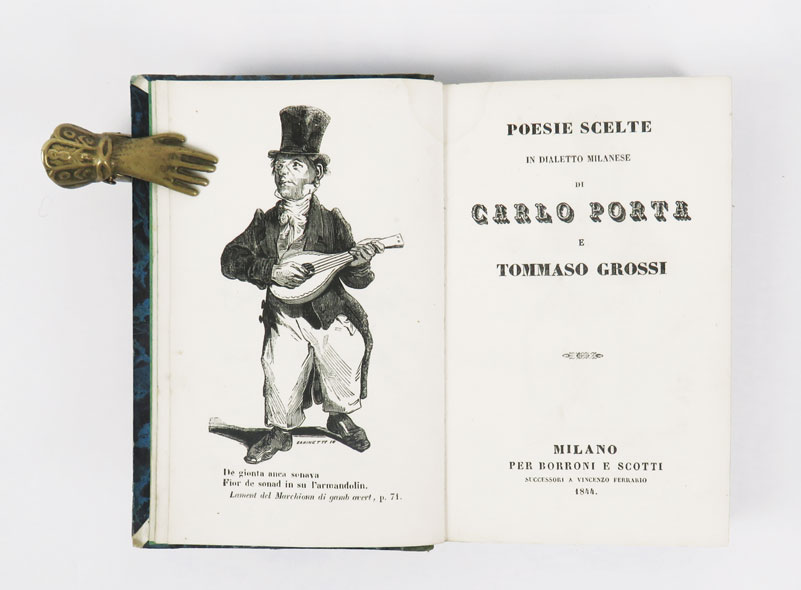 poesie scelte in dialetto milanese di carlo porta e tommaso grossi