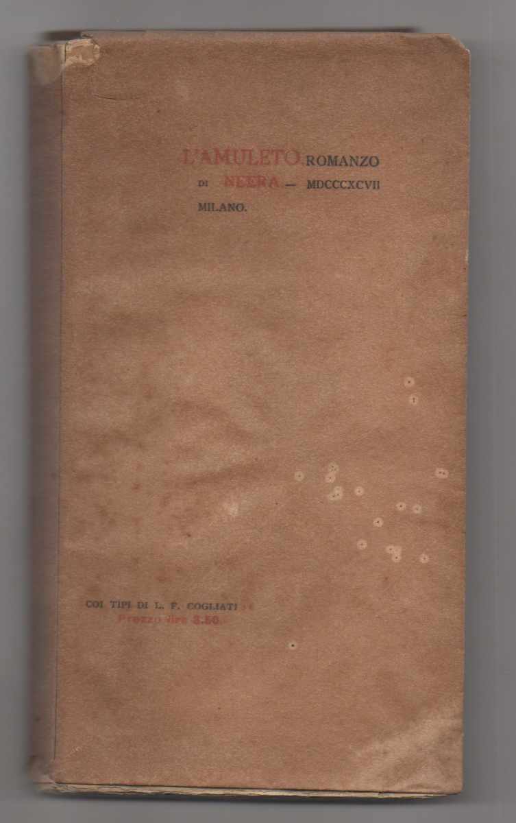 l’amuleto. romanzo