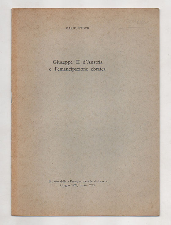 giuseppe ii d’austria e l’emancipazione ebraica