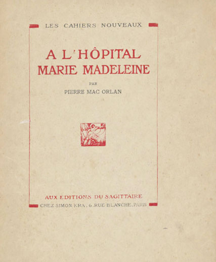 À l’hôpital marie-madeleine