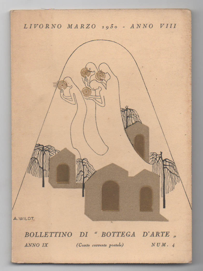 mostre personali: adolfo wildt scultore. achille funi mario sironi arturo tosi pittori