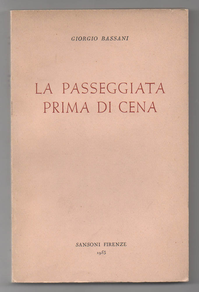 la passeggiata prima di cena