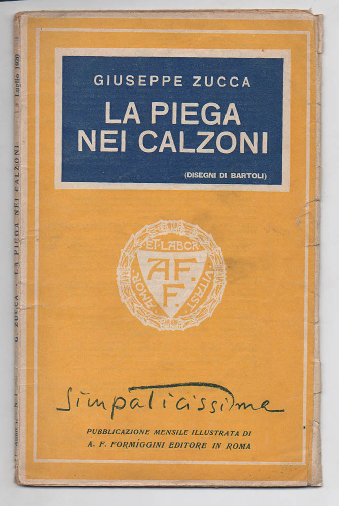 la piega nei calzoni (stacco qualche pagina gaia dal mio taccuino di guerra) (disegni di bartoli)