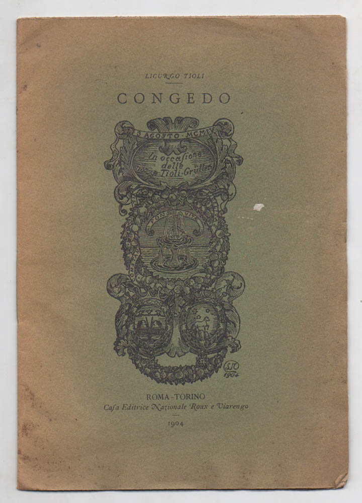 congedo. versi