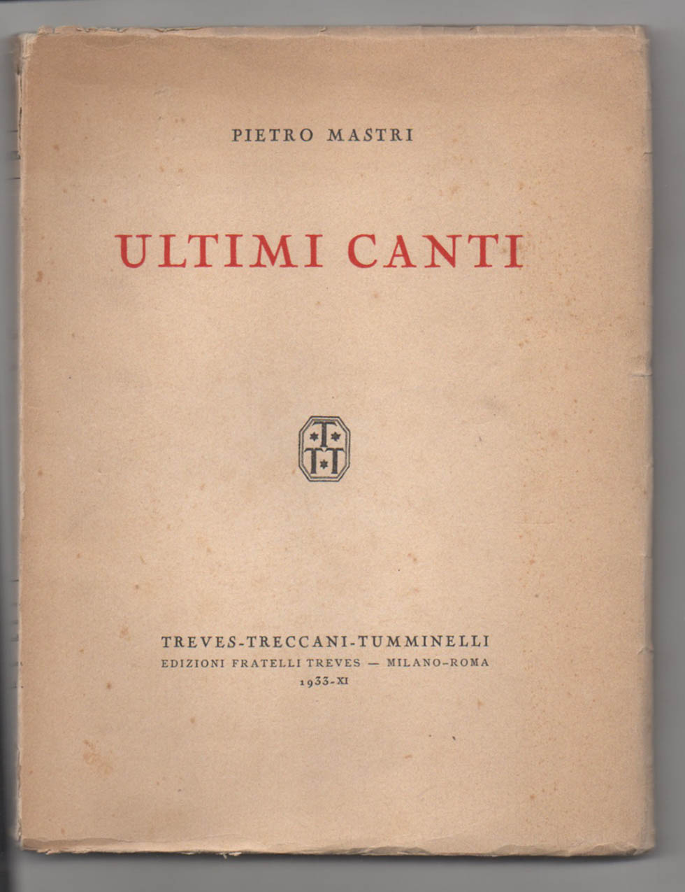 ultimi canti