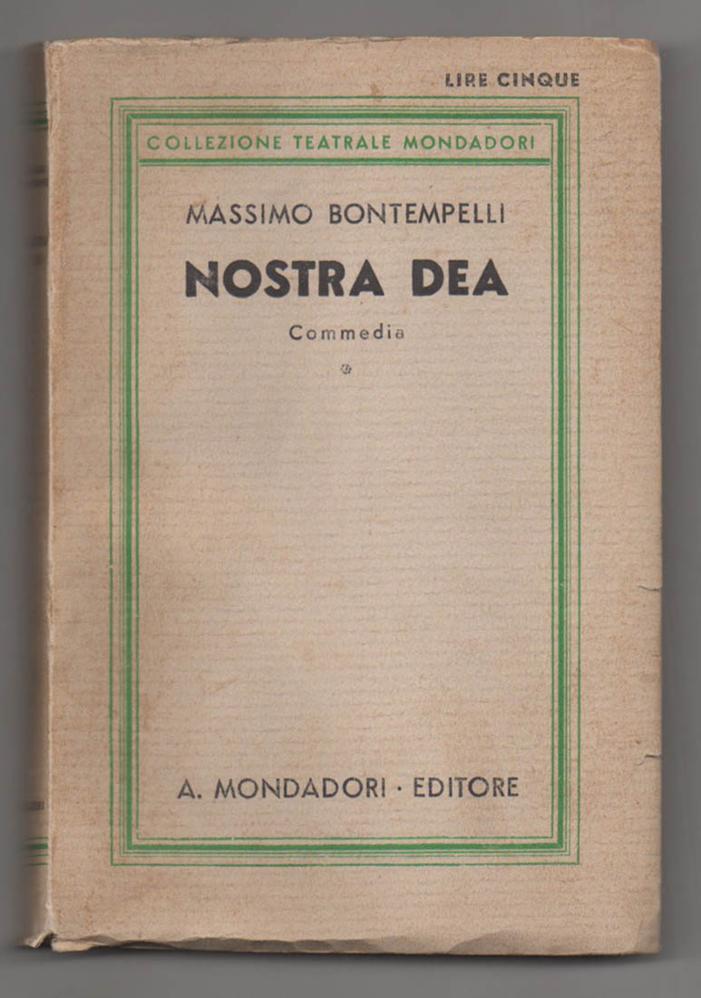nostra dea. commedia