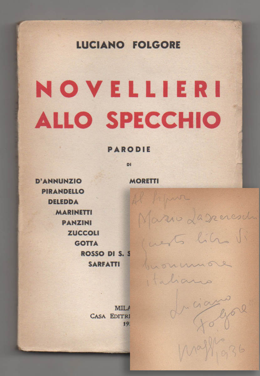 novellieri allo specchio. parodie