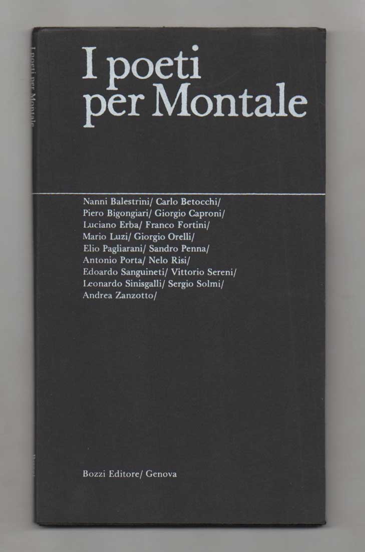 I poeti per Montale