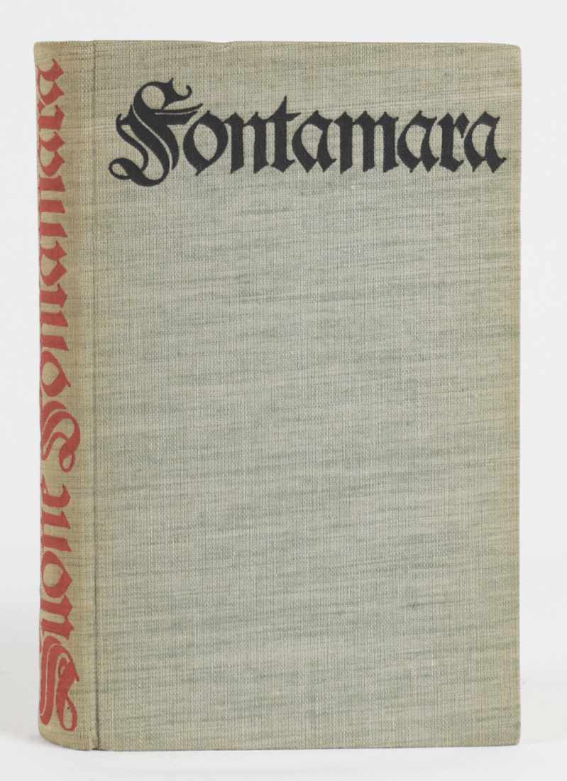 fontamara. roman von ignazio silone [edizione illustrata oprecht]
