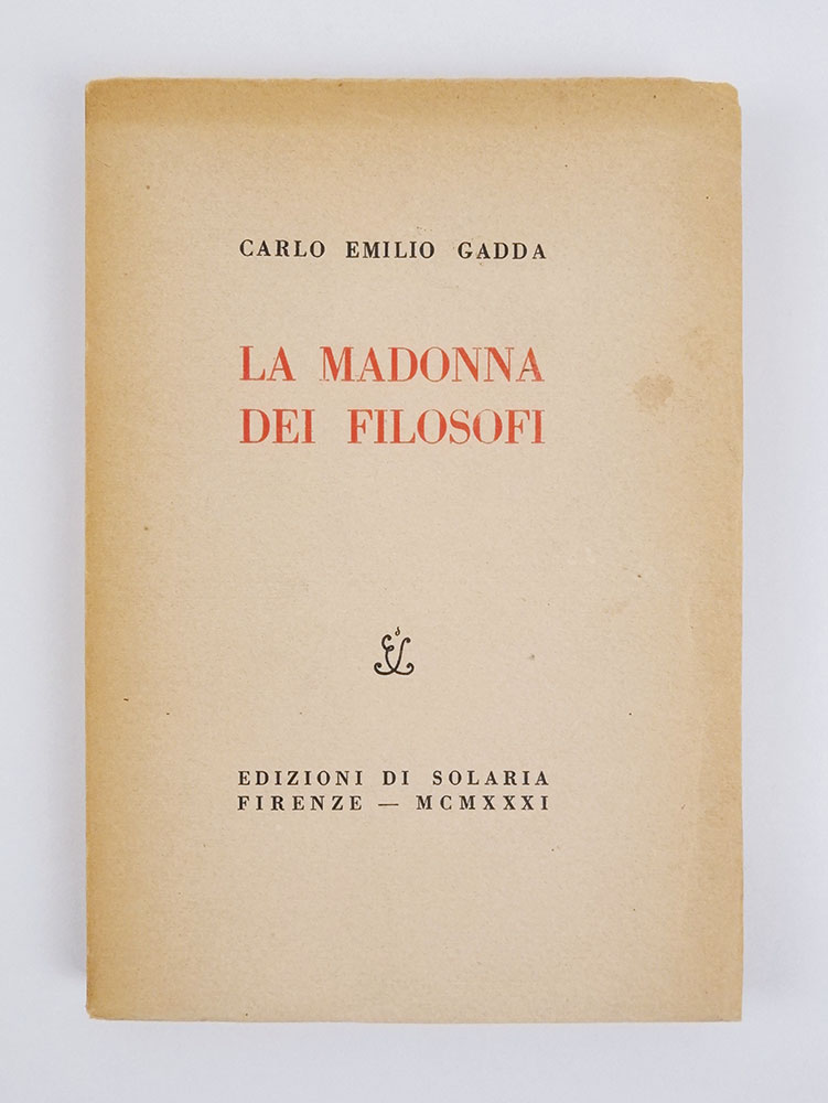 la madonna dei filosofi. racconti [tiratura numerata]