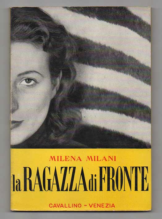 la ragazza di fronte. con 6 disegni di capogrossi