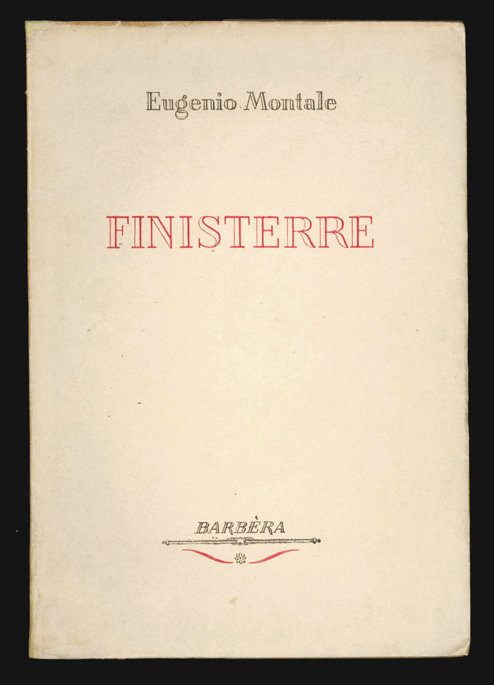 finisterre. con autografi e un ritratto dell’autore di giacomo manzù