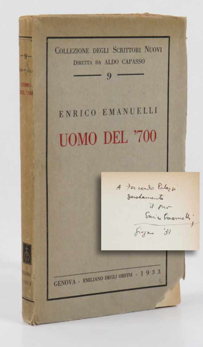 uomo del ’700 [settecento] (ippolito pindemonte) [in copertina solo: «uomo del ’700»]