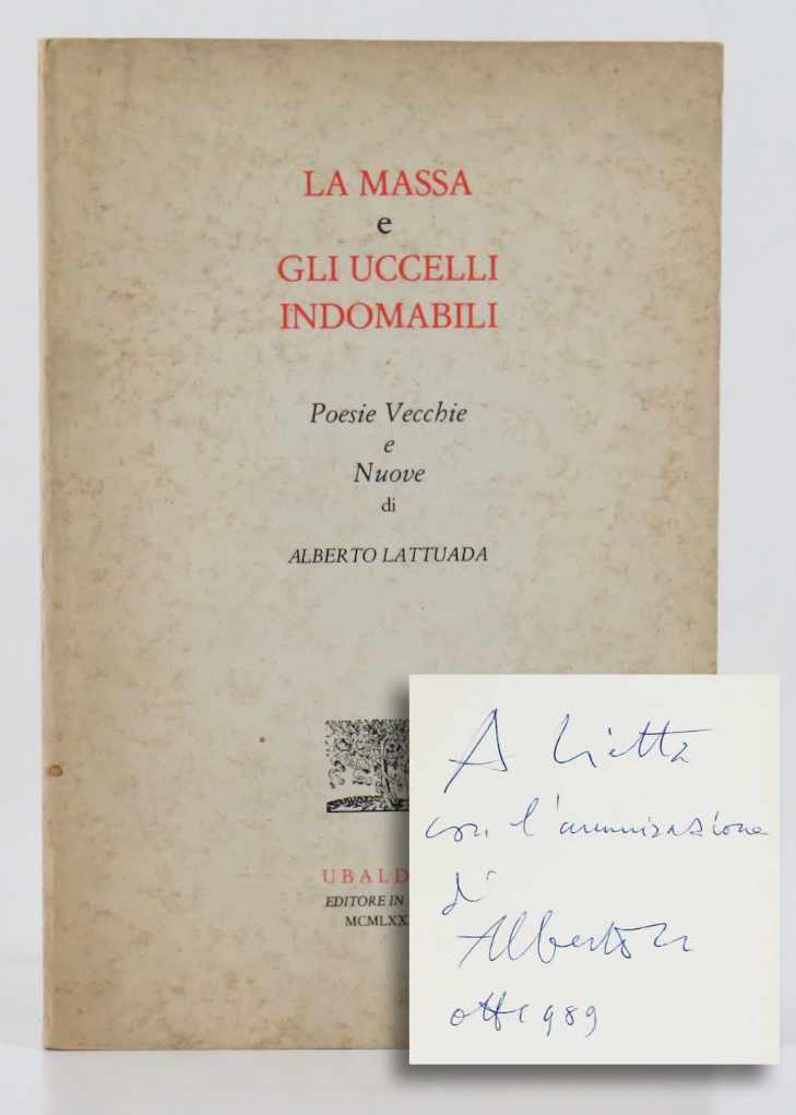 la massa e gli uccelli indomabili. poesie vecchie e nuove
