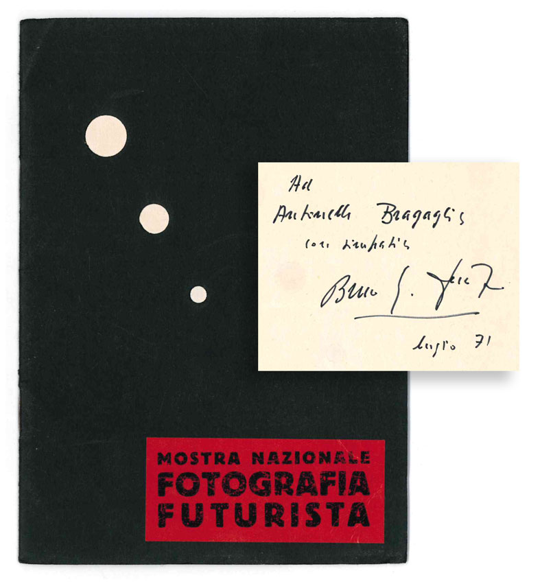 mostra fotografica futurista (ceramiche) [in copertina: mostra nazionale di fotografia futurista] [con autografo]