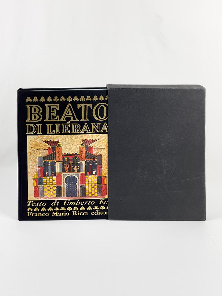 miniature del beato de fernando i y sancha [beato di liébana] (codice b.n. madrid vit. 14-2). testo e commenti alle tavole ci umberto eco. introduzione e note bibligorafiche di luis vásquez de parga iglesias