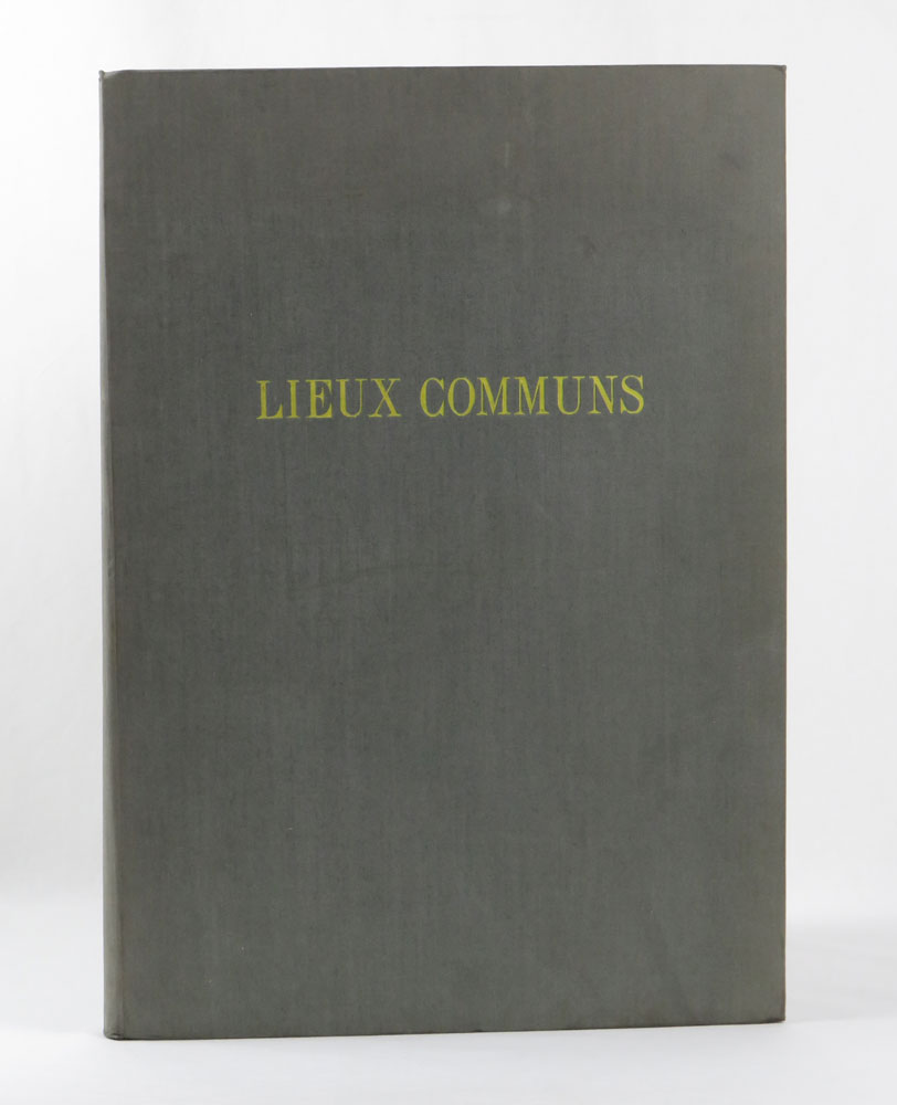 lieux communs. onze poèmes et douze collages de max ernst