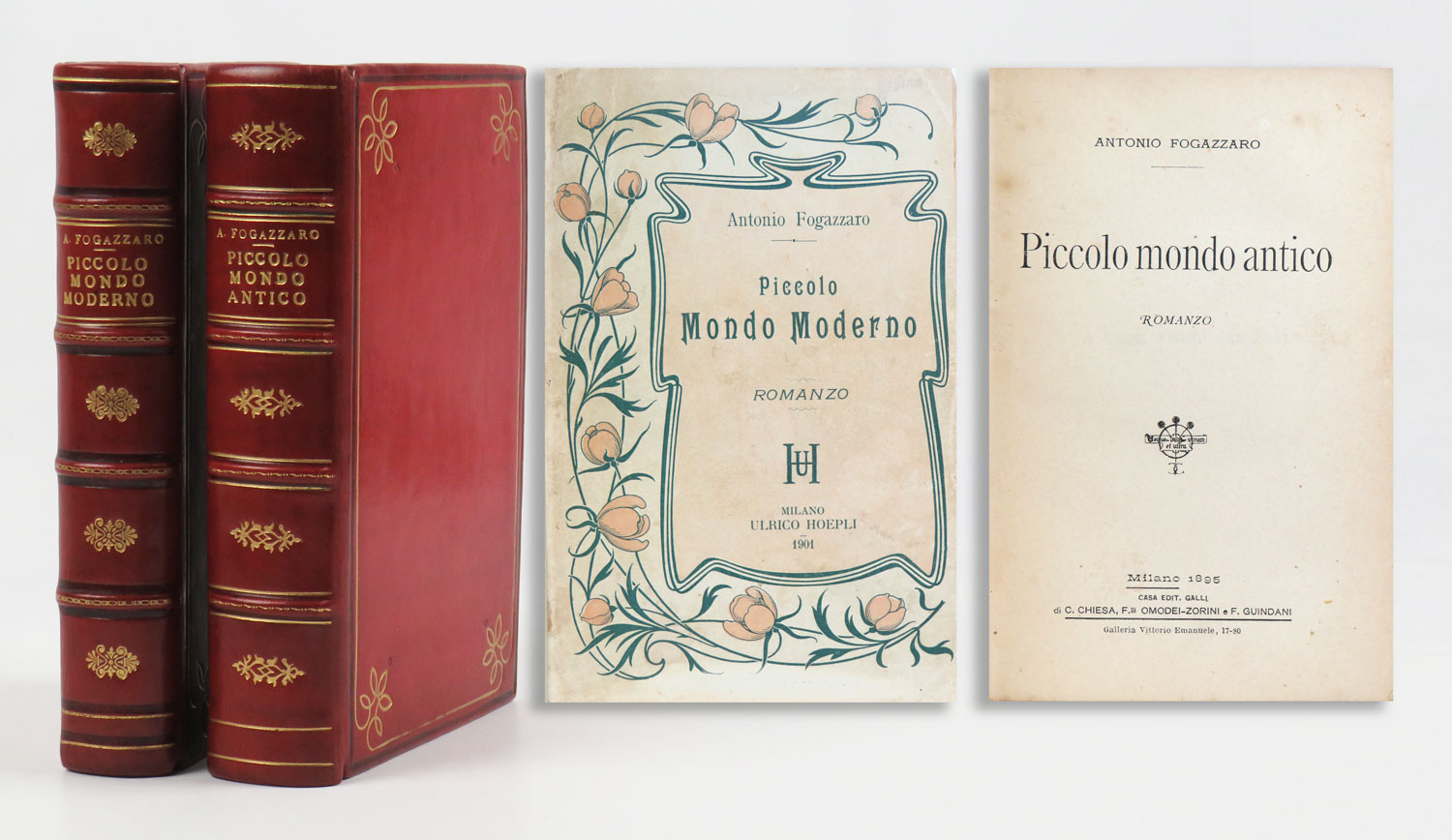 piccolo mondo antico. romanzo [in legatura uniforme con:] piccolo mondo moderno. romanzo