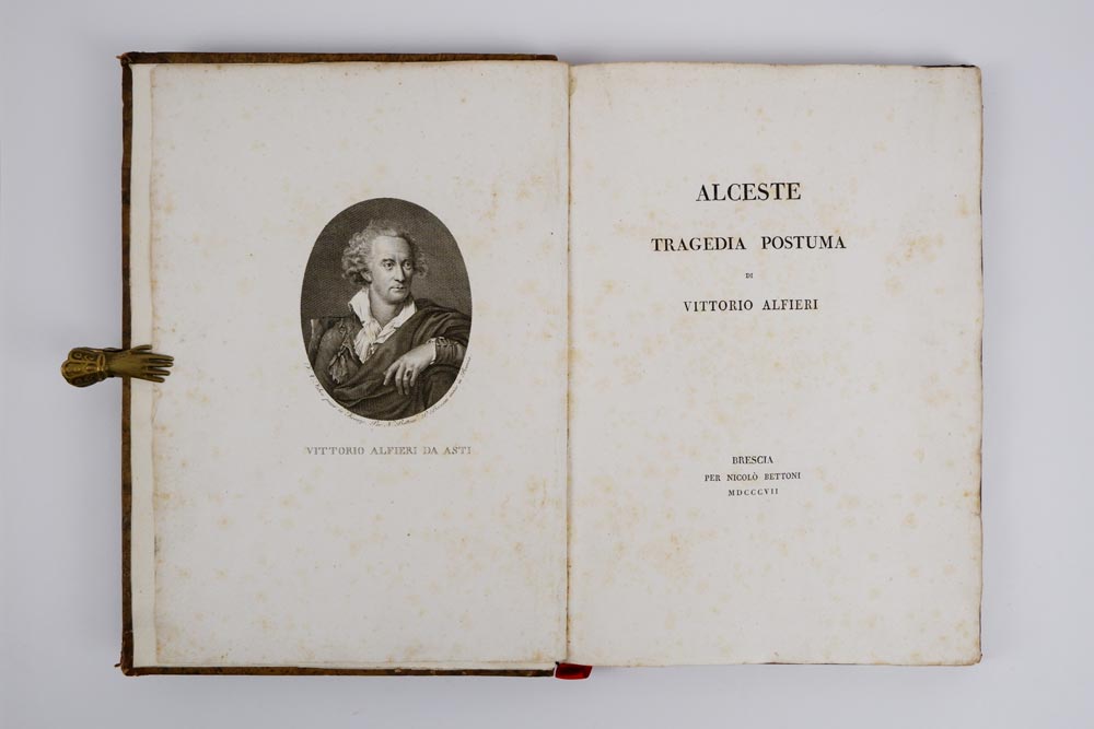 alceste. tragedia postuma di vittorio alfieri