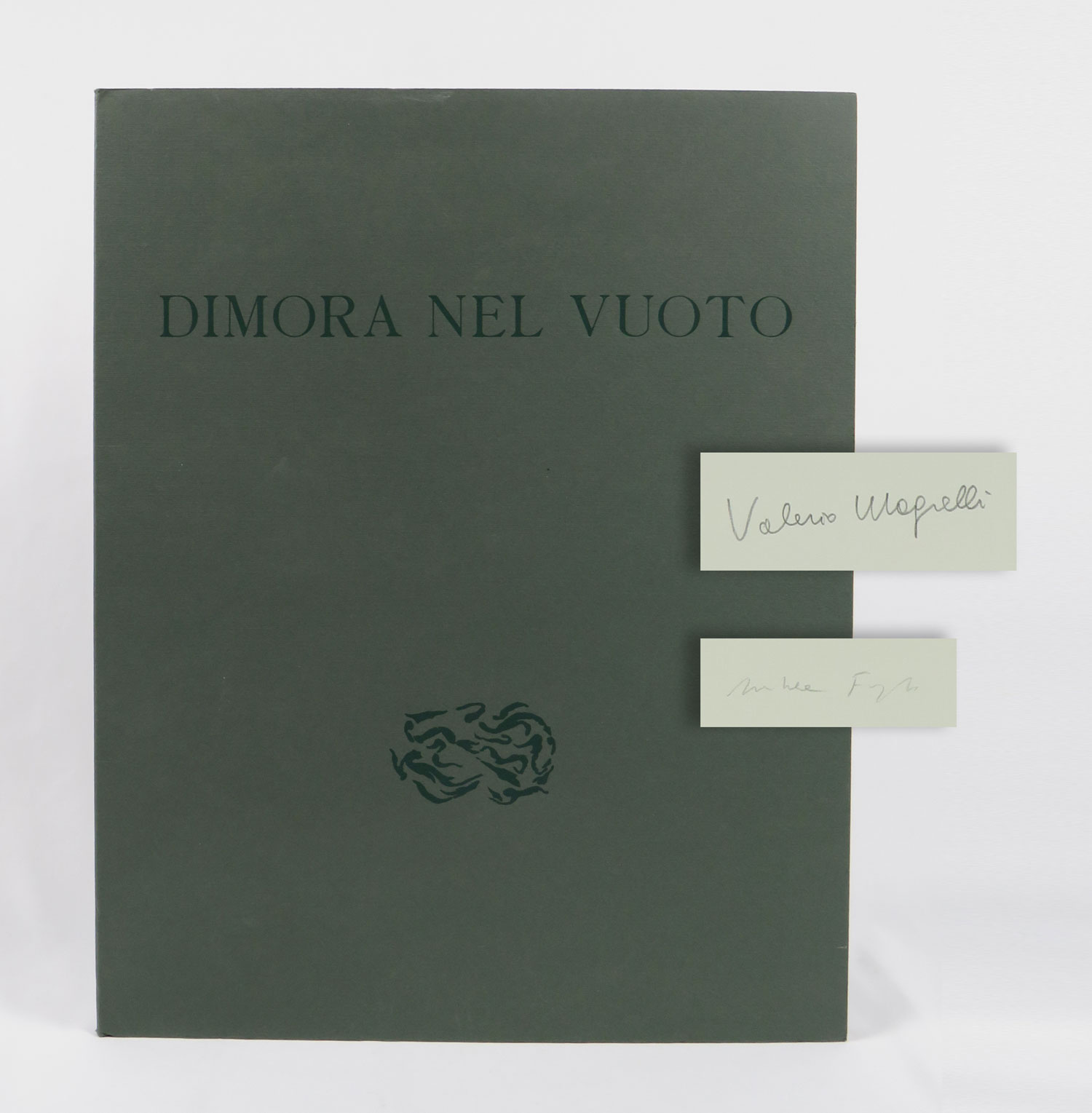 dimora nel vuoto. tre litografie e uno scritto di andrea fogli. quattro poesie di valerio magrelli