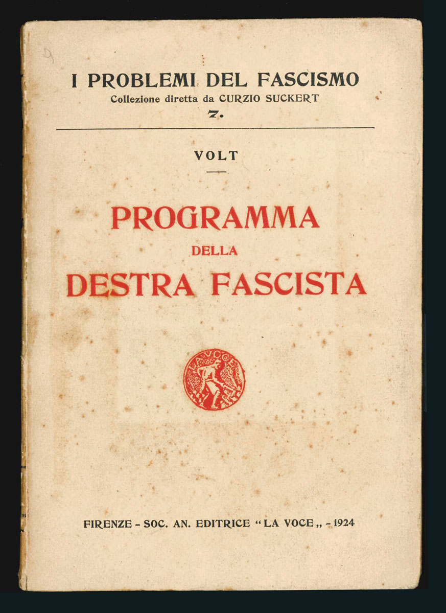 programma della destra fascista