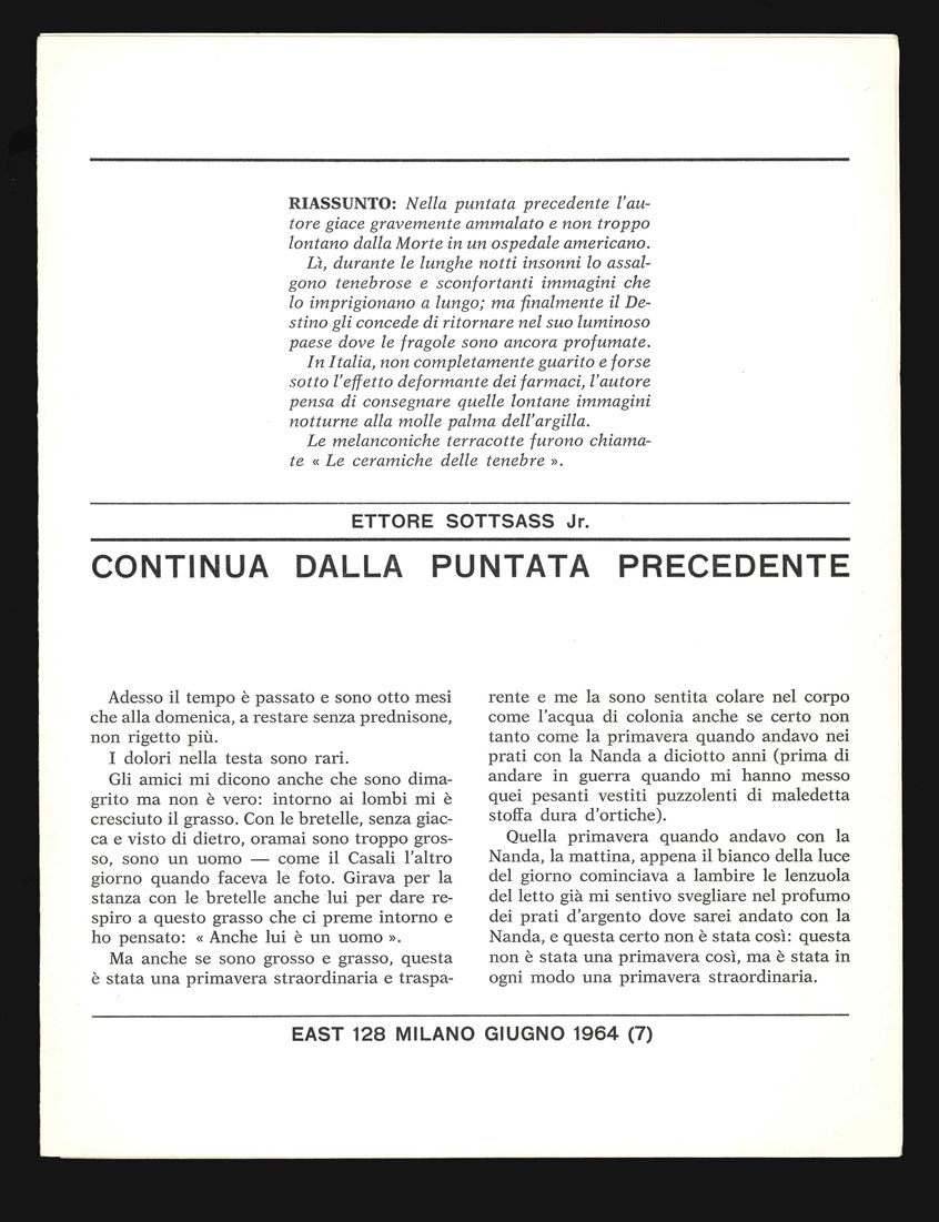 continua dalla puntata precedente