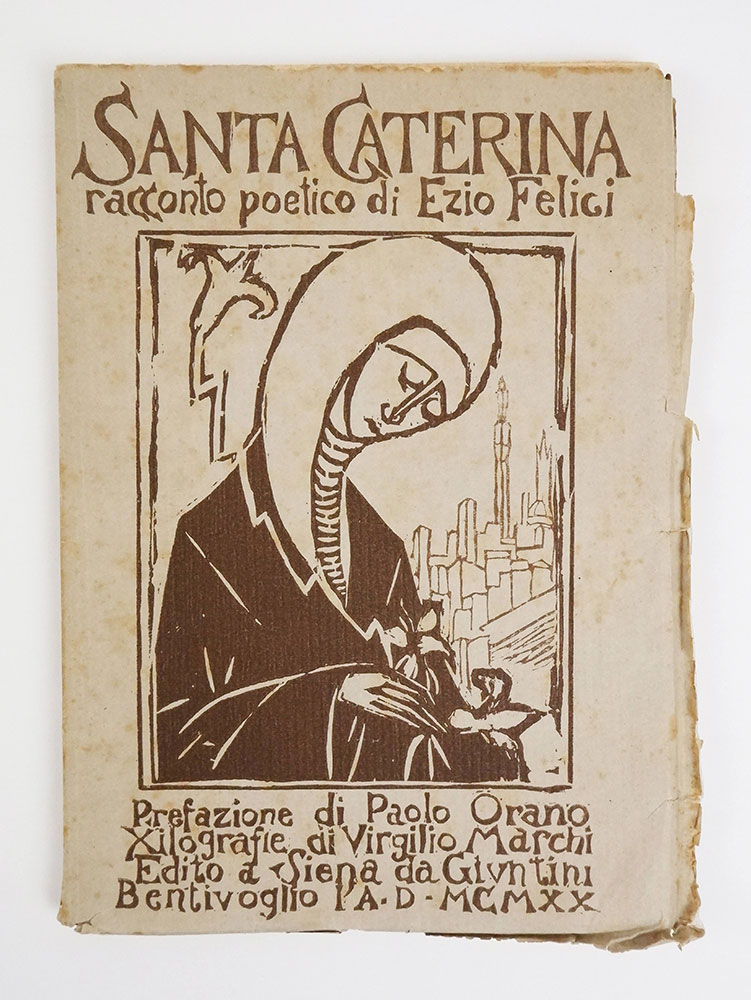 santa caterina. racconto poetico in vernacolo senese