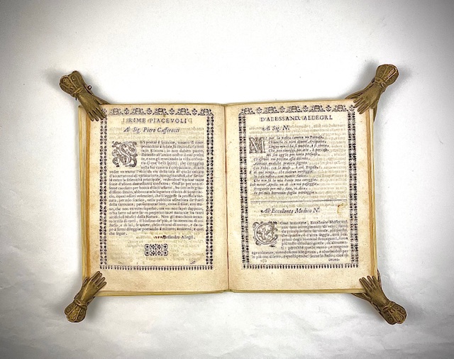 seconda parte delle rime piacevoli raccolte da s. comm. fra. iacopo gucci [...] e da francesco allegri date in luce. dedicate al molto illustre sig. cavalier lorenzo mattioli