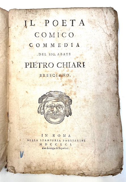 il poeta comico. commedia