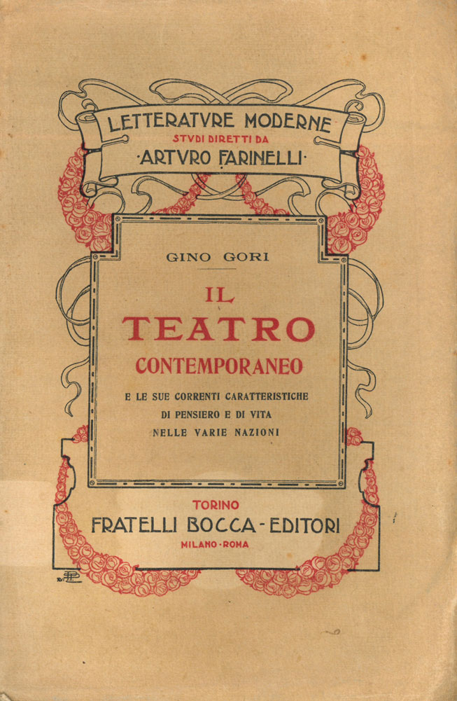 il teatro contemporaneo e le sue correnti caratteristiche di pensiero e di vita nelle varie nazioni
