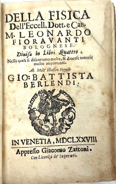 della fisica [...]. divisa in libri quattro