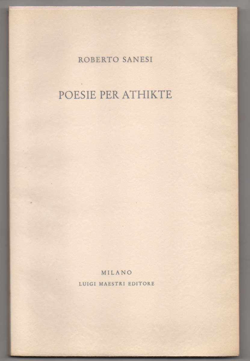 poesie per athikte