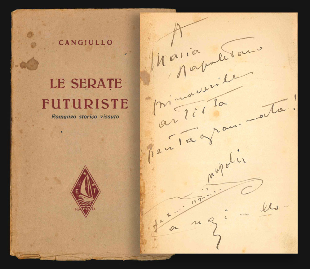 le serate futuriste. romanzo storico vissuto. con giudizi di marinetti, ojetti, borgese, simoni, lipparini, goll