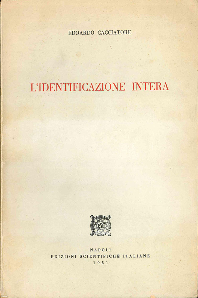 l’identificazione intera