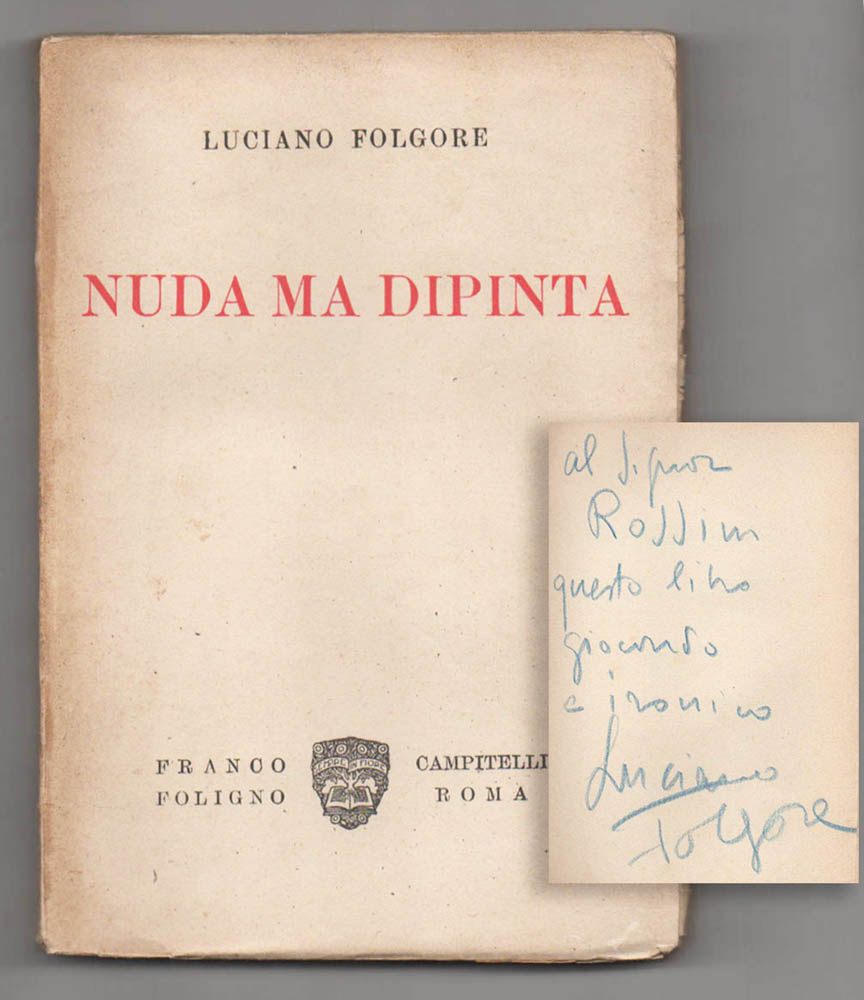 nuda ma dipinta. panorami e novelle