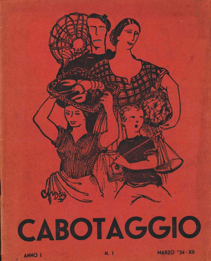 cabotaggio. mensile di lettere ed arti. n. 1