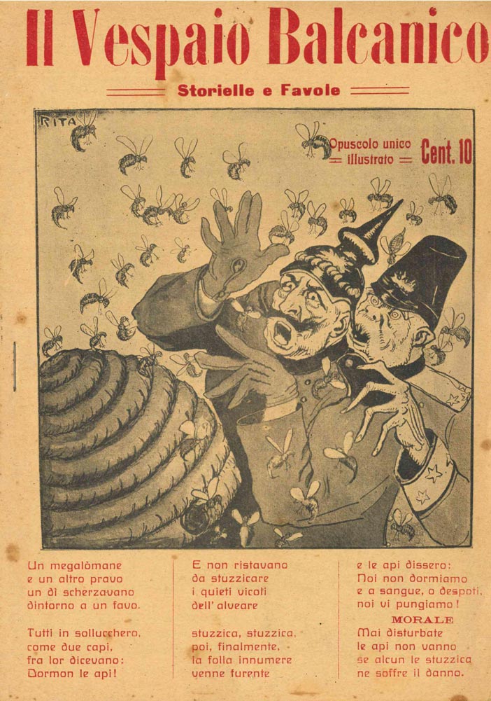 il vespaio balcanico. storielle e favole. opuscolo unico illustrato