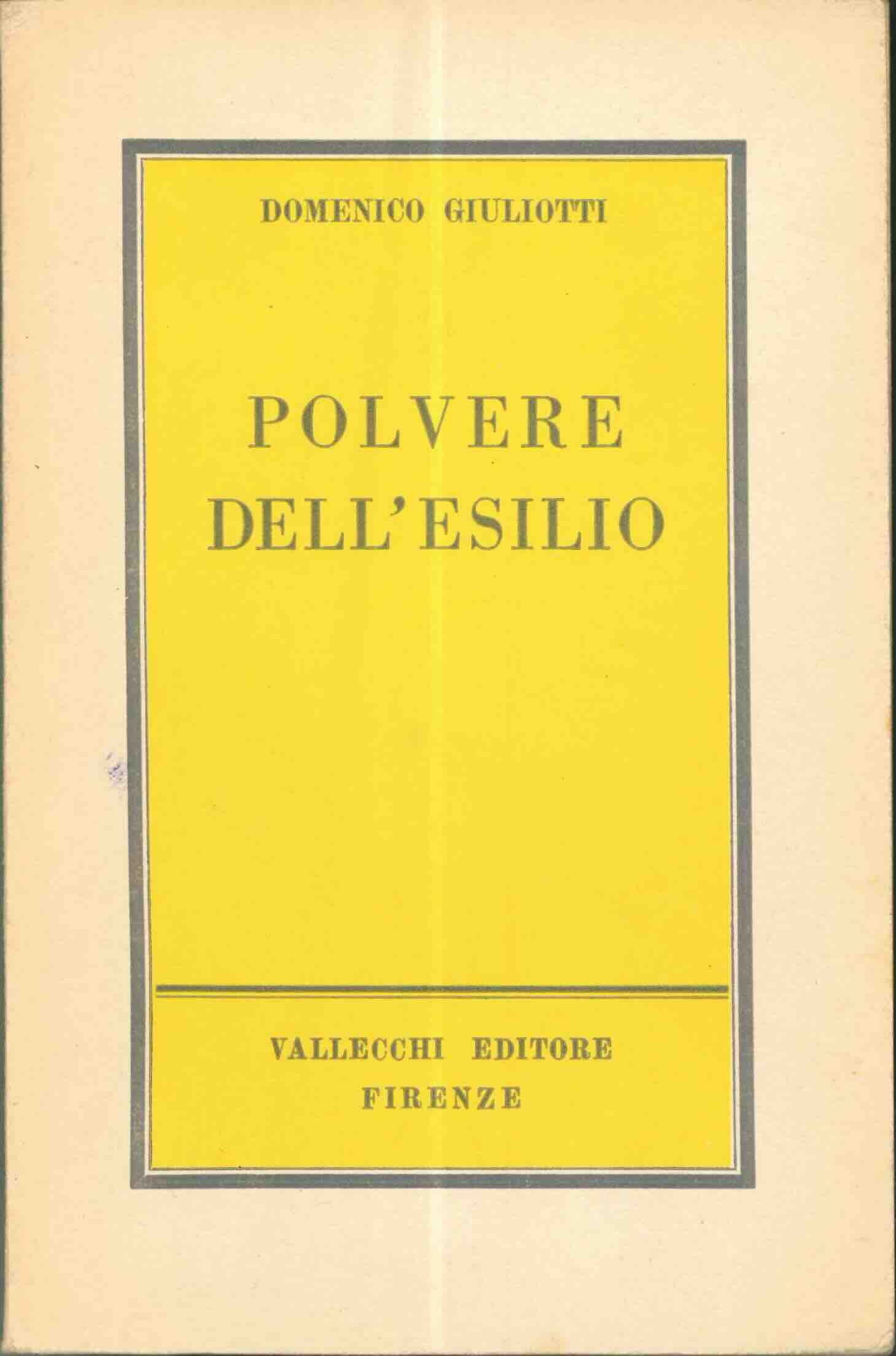 polvere dell esilio