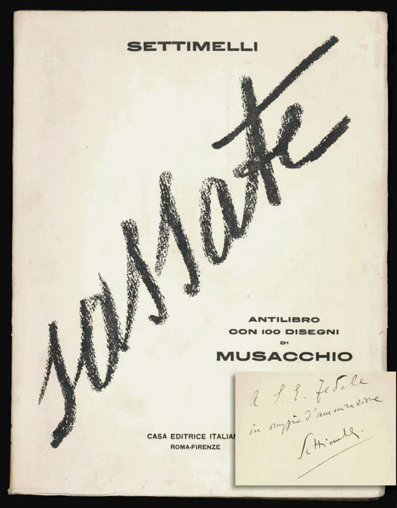 sassate. antilibro con 100 disegni di musacchio