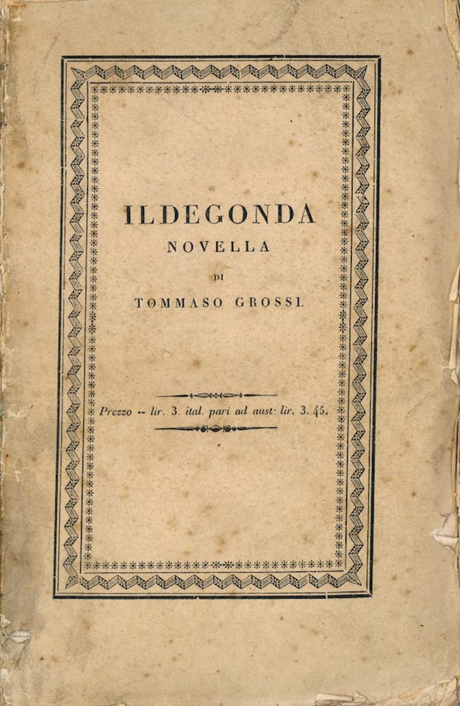 ildegonda. terza edizione milanese nuovamente corretta