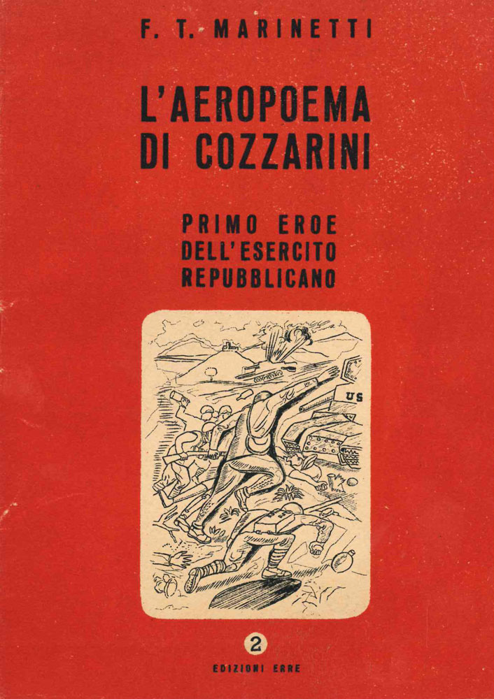 l’aeropoema di cozzarini. primo eroe dell’esercito repubblicano
