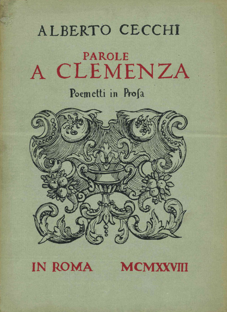 parole a clemenza. poemetti in prosa