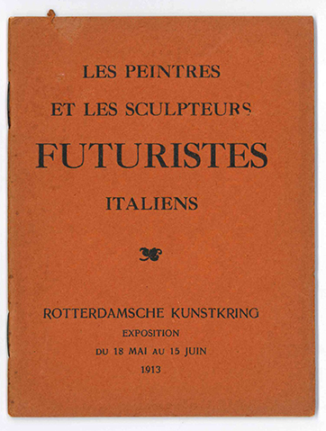 les peintres et les sculpteurs futuristes italiens