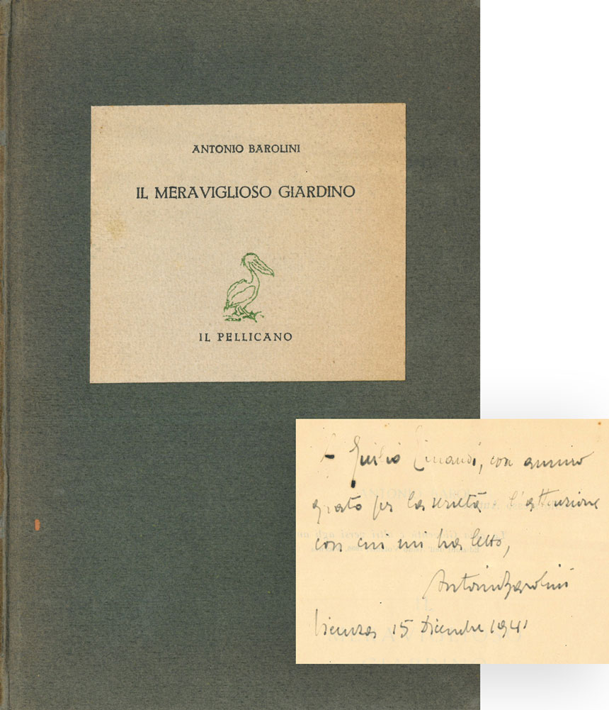 il meraviglioso giardino [tiratura in carta giappone]