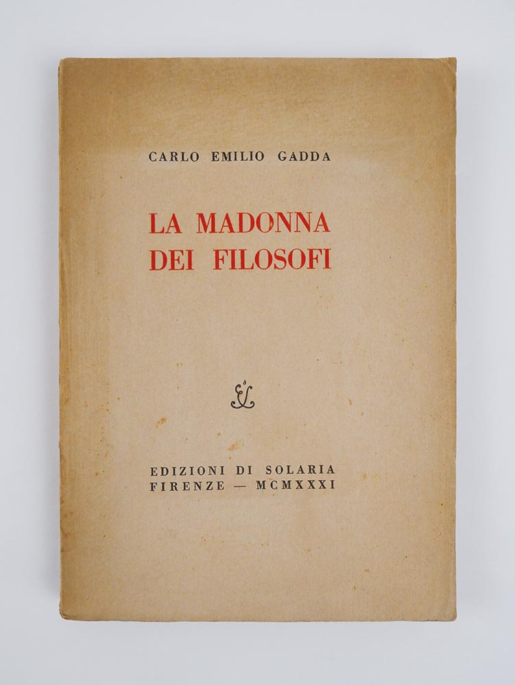 la madonna dei filosofi. racconti [tiratura numerata]