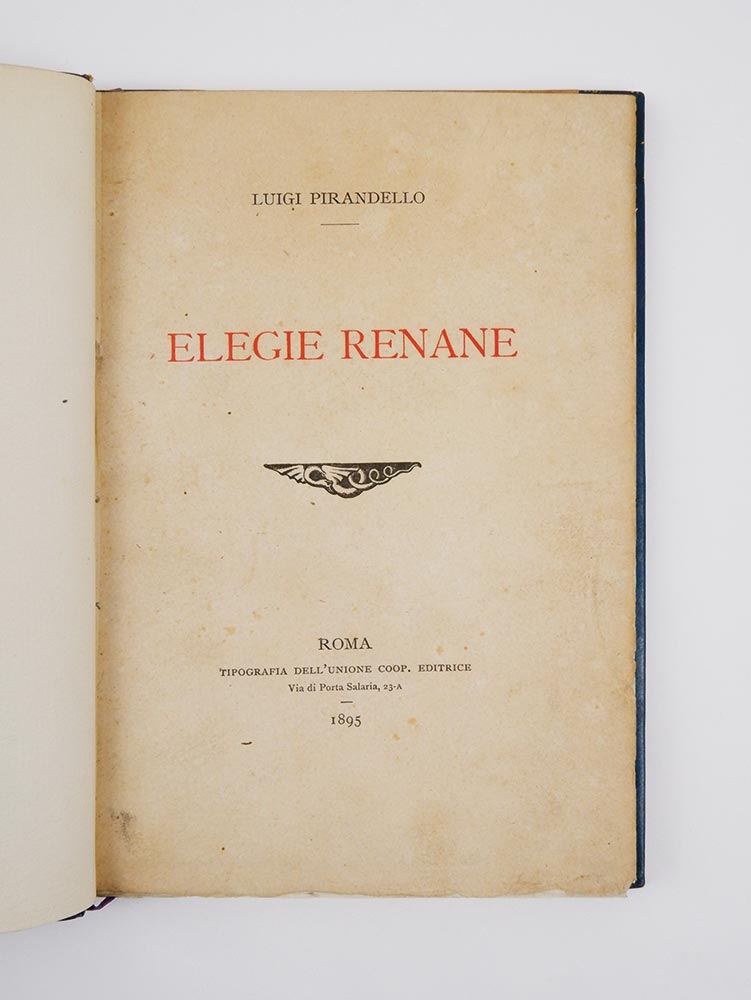elegie renane  (1889 - 90)